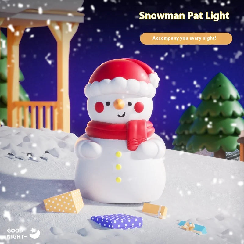 Cute Snowman Night Light