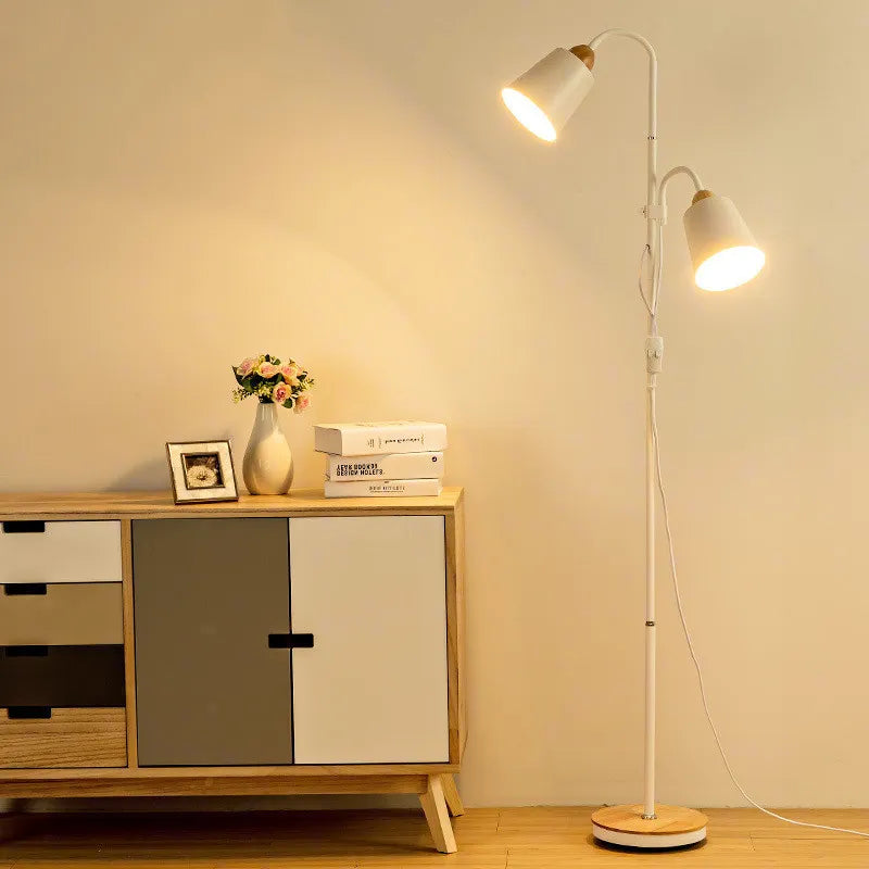 Double Head Floor Lamp Living Room Bedroom Bedside