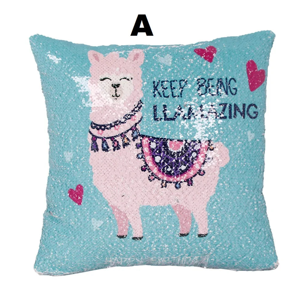 Reversible Sequins Pillowcase